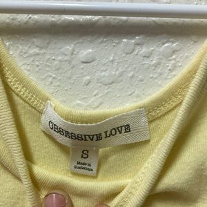 what ; yellow sunchine crop tee runs at a correct sizing. 🤩